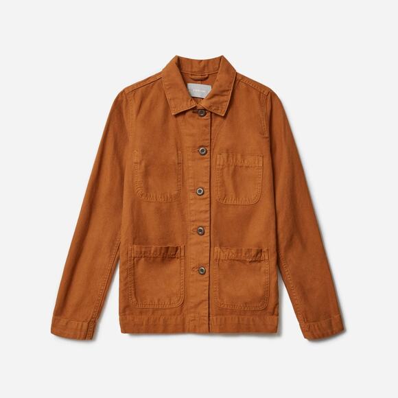 Everlane Jackets & Blazers - Everlane The Chore Cotton Canvas Jacket - S - Copper